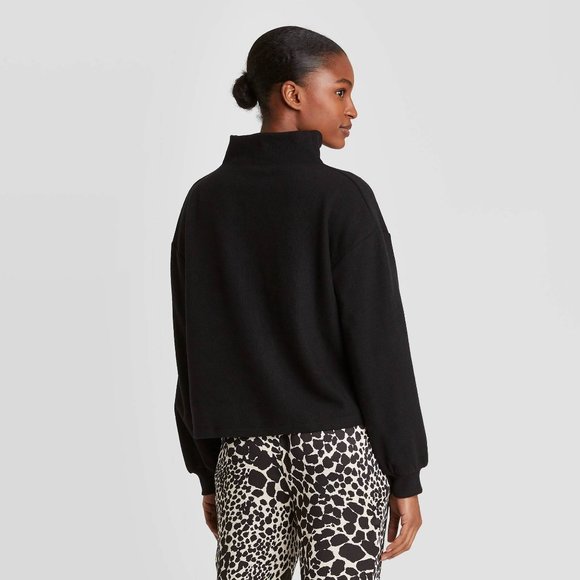 Womens Balloon Sleeve Sweatshirt - Who What Wear - Picture 3 of 3